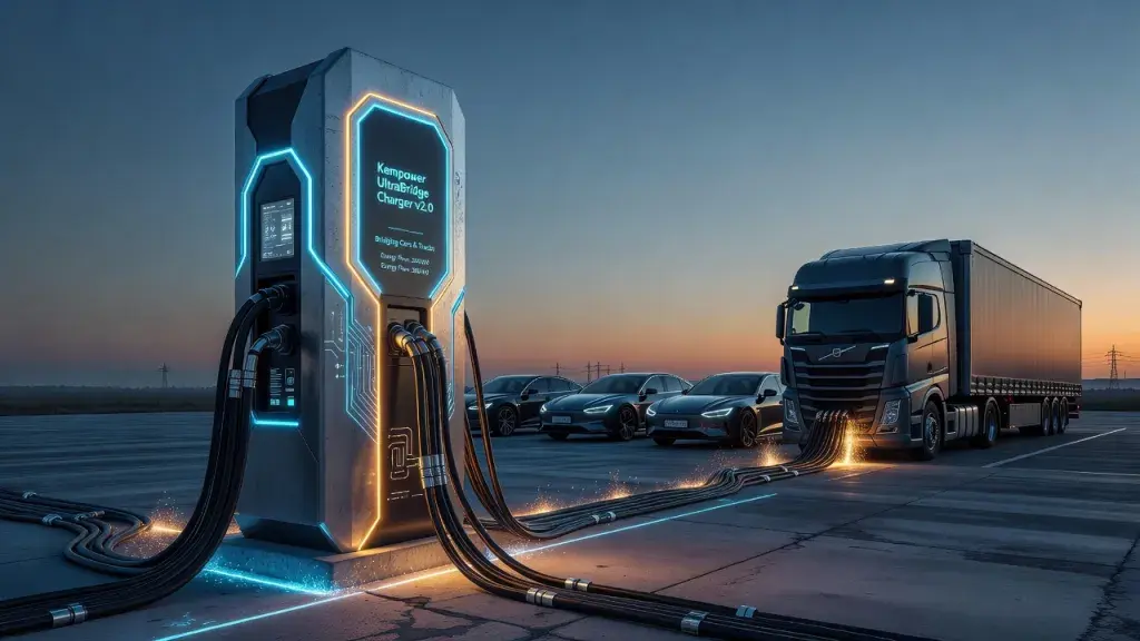 Kempower's New Charger Bridges the Gap Between Cars and Trucks