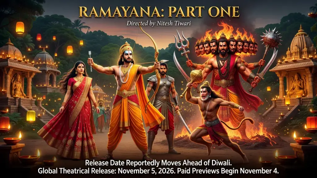 'Ramayana: Part One' Release Date Reportedly Moves Ahead of Diwali