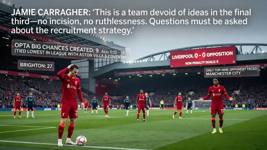Liverpool's Goal Drought Raises Questions for Attacking Markets